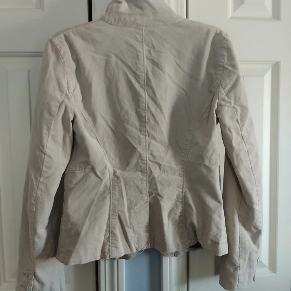 Calvin Klein Jeans Light Tan Corduroy One Button Blazer Jacket SP - Picture 6 of 12